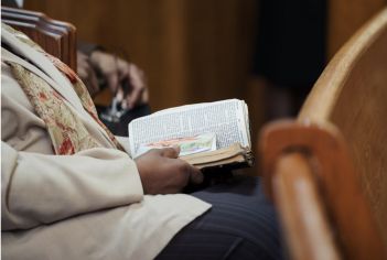 Bibli�t olvas� pap